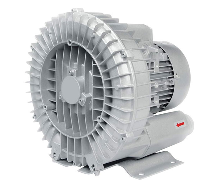 High pressure vortex blower